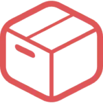 段ボール箱の無料アイコン　10